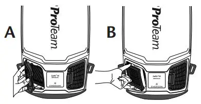 ProTeam TEA-107308 Super Coach Pro 6 Quart Backpack Vacuum Cleaner User Manual - HEPA MEDIA EXHAUST FILTERS