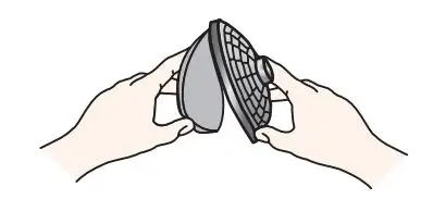 ProTeam TEA-107308 Super Coach Pro 6 Quart Backpack Vacuum Cleaner User Manual - Pull the top piece of the Dome Filter