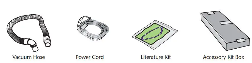 ProTeam TEA-107308 Super Coach Pro 6 Quart Backpack Vacuum Cleaner User Manual - What's in the box