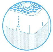 Blueair Blue Pure 211+ Auto - Change the main filter 2