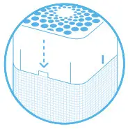 Blueair Blue Pure 211+ Auto -Clean the air quality sensor 2