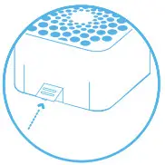 Blueair Blue Pure 211+ Auto - Clean the air quality sensor 4