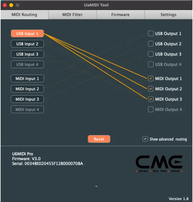 CME-U6MIDI-PRO-USB -Interface-FIG-3
