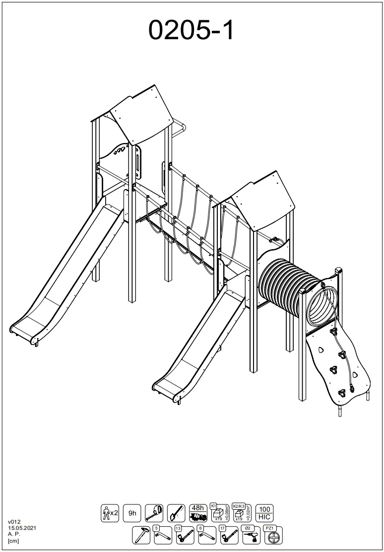vinci play 0205 1 Kids Play Equipment - Fig