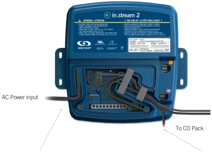 Complete the cabling