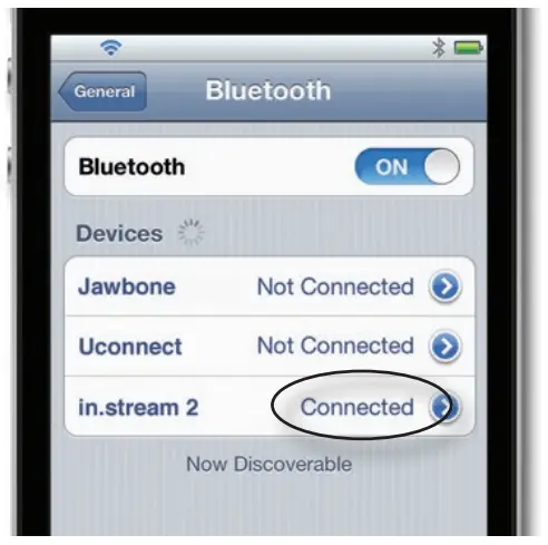 Bluetooth Pairing
