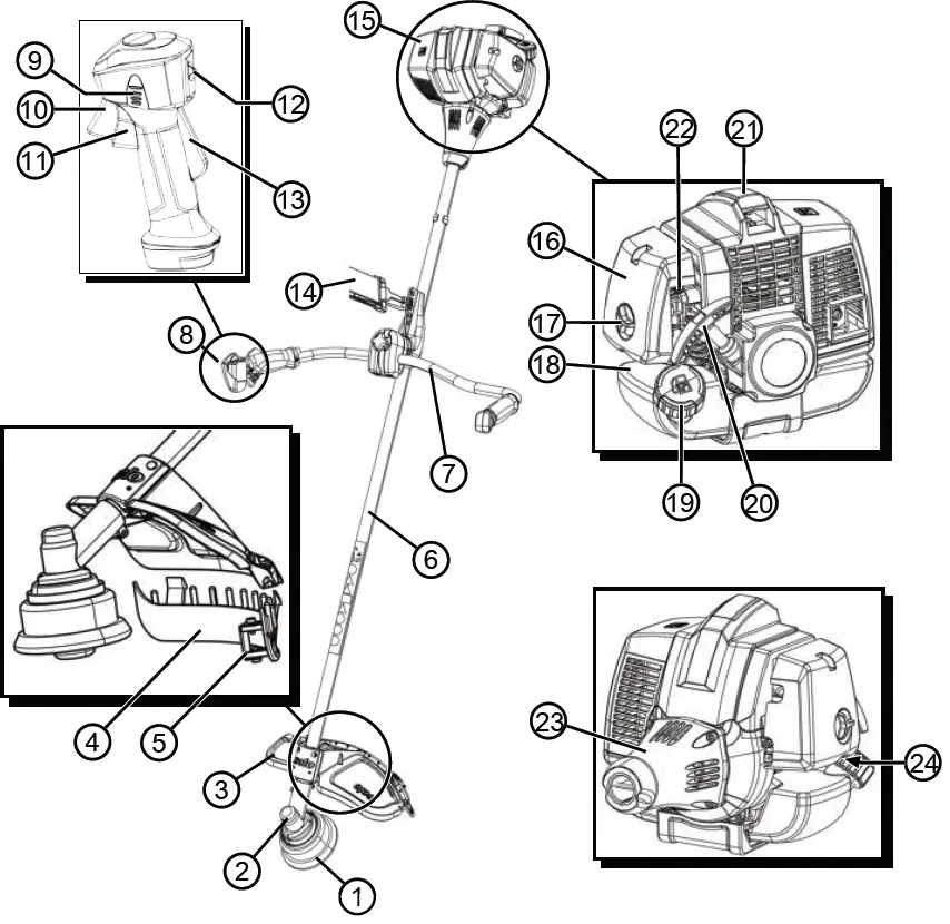 solo AL-KO 141 B petrol brushcutter 1
