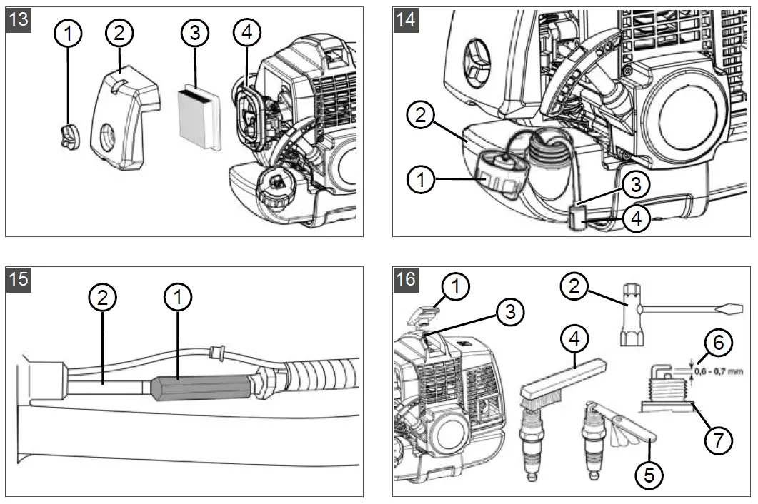 solo AL-KO 141 B petrol brushcutter 8