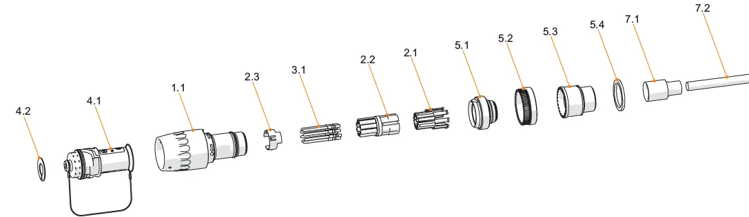 STIHL 293595 miniCon Plug Connector fig (2)