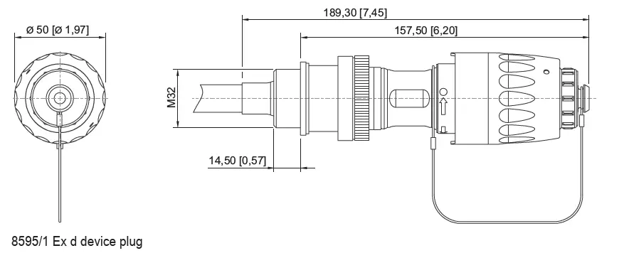 STIHL 293595 miniCon Plug Connector fig (3)