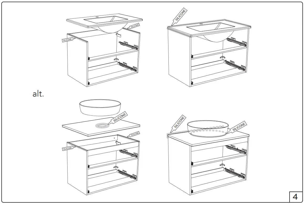 taloon Sink Westerbergs Lycklig Sink Cabinet-fig8