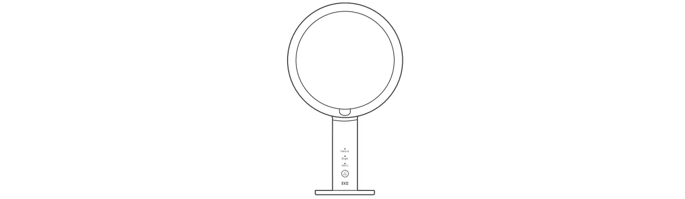 Eko Ek5188dg Imira Pro Double Sided Mirror Instruction Manual