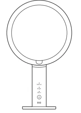 EKO-EK5188DG-iMira-Pro-Double-Sided-Mirror-Instruction-product