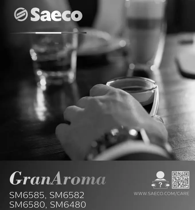 Saeco cGreat Scent Coffee Machine User Guide