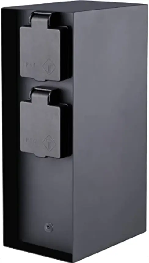 JUSAFETEC Charge 4 Black Outdoor Garden Socket product