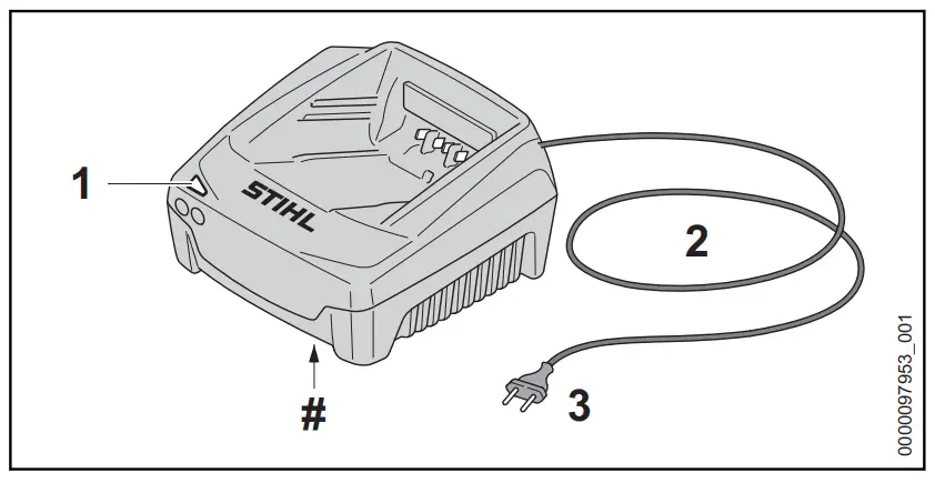 STIHL AL 301 Charger - fig