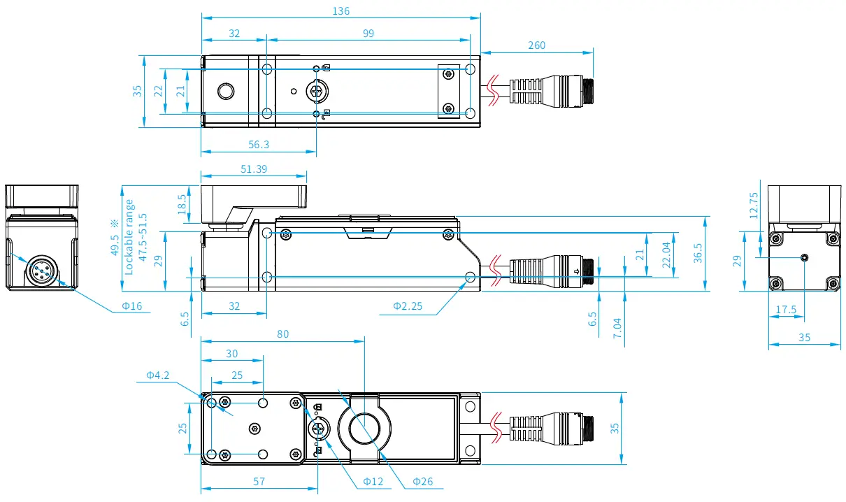 SLC TRL1 Safety Interlocking Device 12