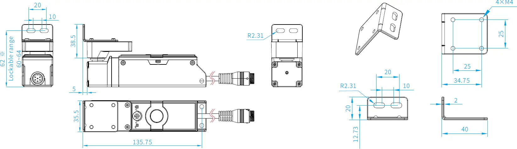 SLC TRL1 Safety Interlocking Device 15