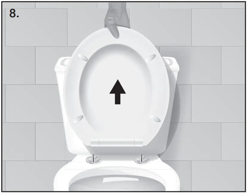 BATH ROYALE BR500 Round Executive Toilet Seat - Figure 14