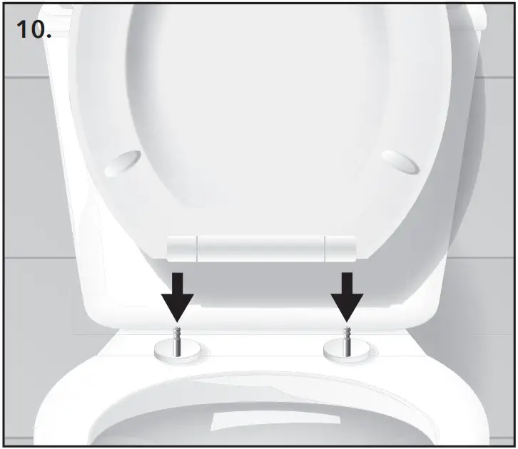 BATH ROYALE BR500 Round Executive Toilet Seat - Figure 16