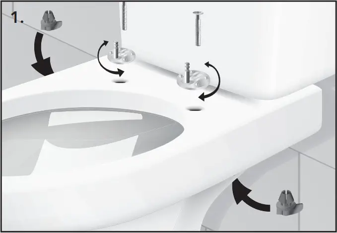 BATH ROYALE BR500 Round Executive Toilet Seat - Figure 6