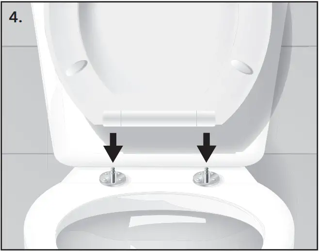 BATH ROYALE BR500 Round Executive Toilet Seat - Figure 9