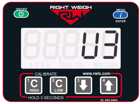 Right Weigh 201-EBT-30B-WB Exterior Digital Spring Susp - 4