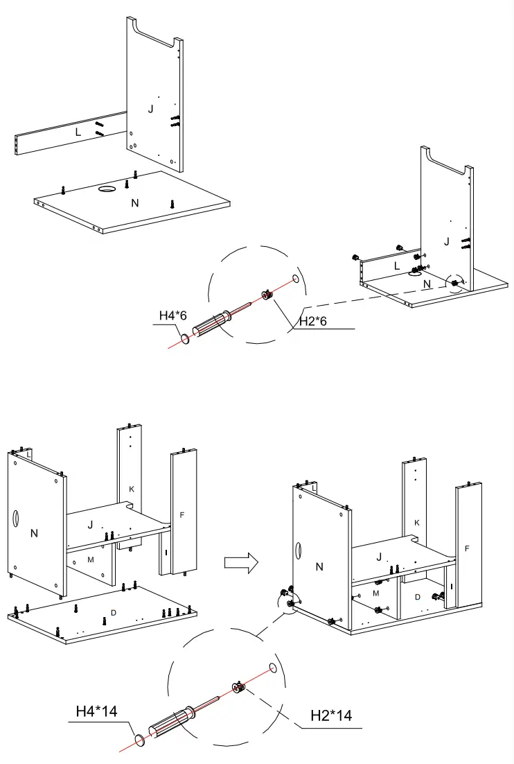 HOMEDEPOT Vanity in Frosted OAK with Ceramic Top - fig3