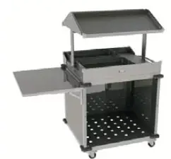 Cadco CBC-GG-B4-L7 1-4-Inch-Mobile-Food-Bar-w-Enclosed-Base-fig- (24)