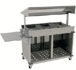 Cadco CBC-GG-B4-L7 1-4-Inch-Mobile-Food-Bar-w-Enclosed-Base-fig- (25)
