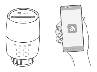 tp link Smart Thermostatic Radiator Valve - Kasa Smart app