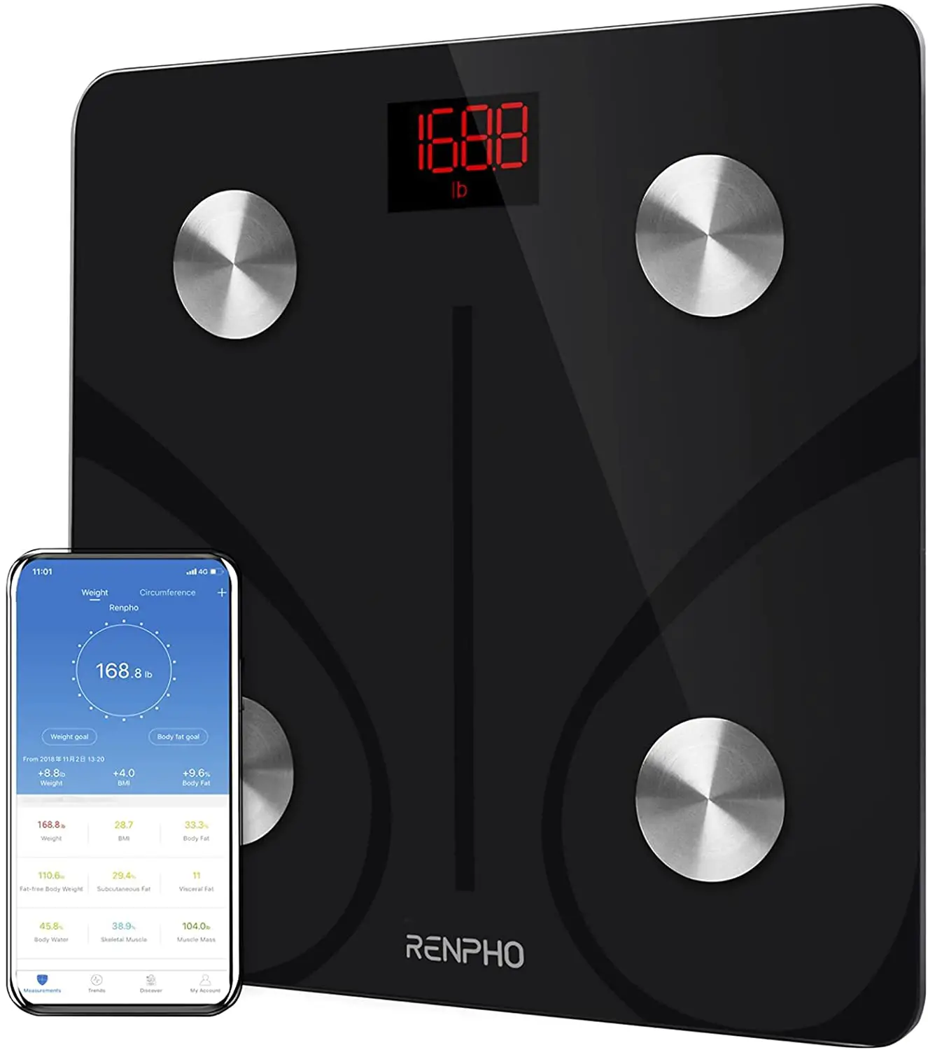 RENPHO Smart BMI Scale Digital Bathroom Weight Scale-fig1