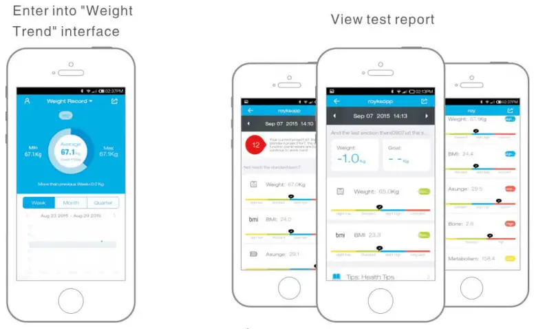 RENPHO Smart BMI Scale Digital Bathroom Weight Scale-fig4