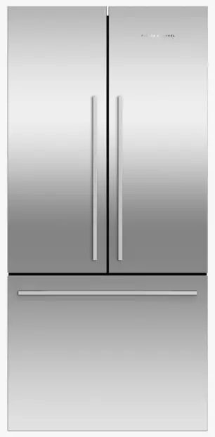 FISHER PAYKEL RF170ADX4 N Freestanding French Door Refrigerator Freezer, 32 Inch