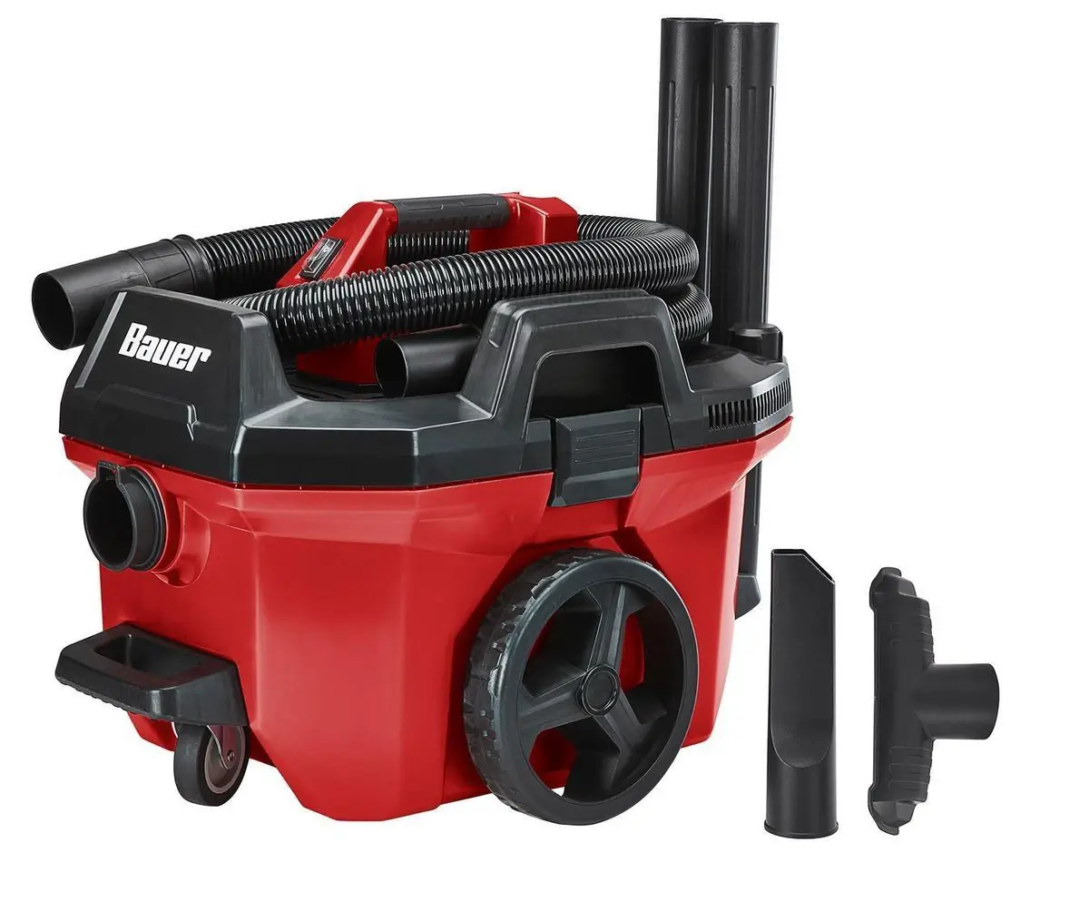 Bauer 58774 20V 7 Gallon Cordless Wet-Dry Vacuum