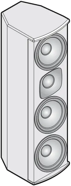 Better Music Builder DFS-306 Monitor Speakers 320 Watts A