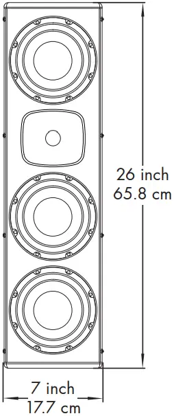 Better Music Builder DFS-306 Monitor Speakers 320 Watts D07