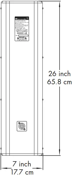 Better Music Builder DFS-306 Monitor Speakers 320 Watts D09