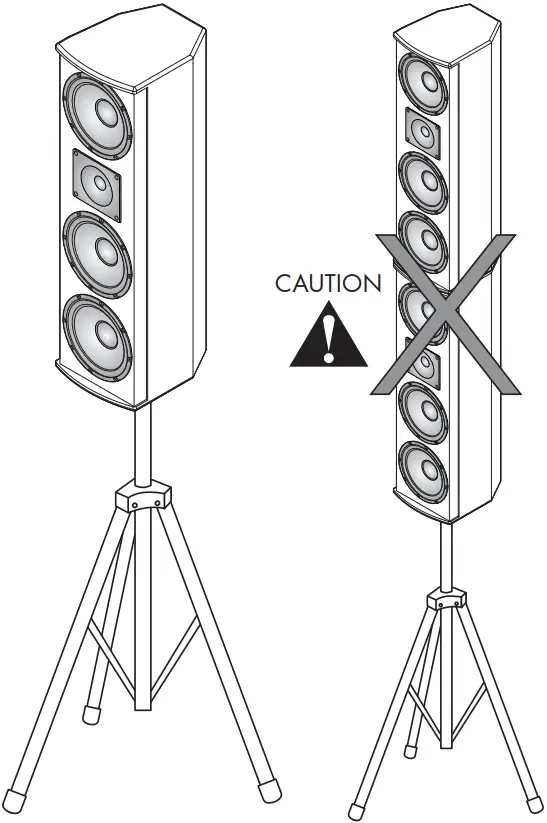 Better Music Builder DFS-306 Monitor Speakers 320 Watts E02