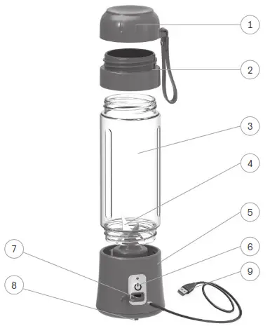 Beautiful Portable To Go Blender - 2