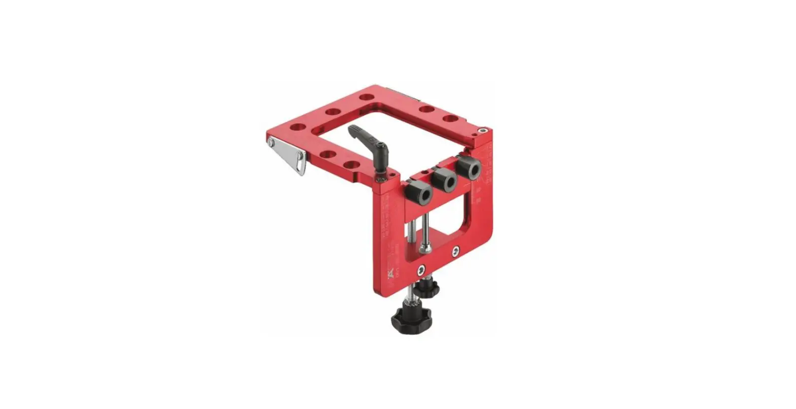 Hafele 001.25.600 Anodized Aluminum Red Jig Instruction Manual