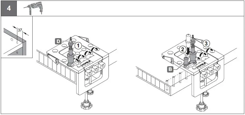 HAFELE-001.25.600-Anodized-Aluminum-Red-Jig-fig-5