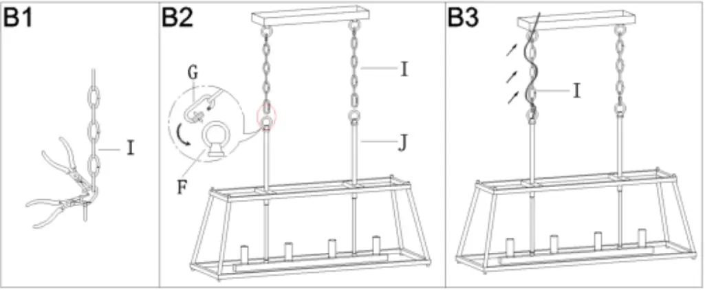ZEVNI-A04473-Elison-28-Inch-Wide-Black-Kitchen-Island-Light-04