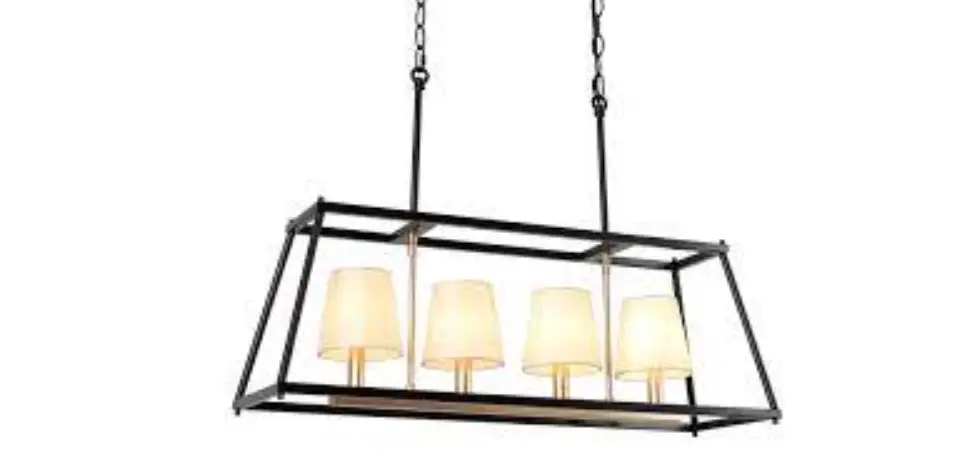 Zevni A04473 Elison 28 Inch Wide Black Kitchen Island Light Instruction Manual Zevni A04473 Elison 28 Inch Wide Black Kitchen Island Light Instruction Manual