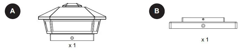Harbor-Breeze-ZDL1140-L5K8030Z-LED-Post-Cap-Light-FIG1
