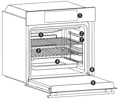 CANDY-FCM-676-X-Convection-Oven-FIG-1