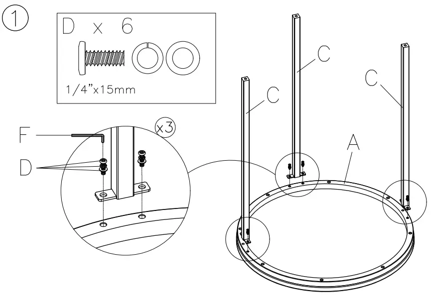 ASHLEY T9646 Fridley End Table - 2