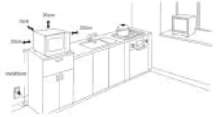 TRISTAR MW 2705 Microwave - INSTALLATION AND CONNECTION