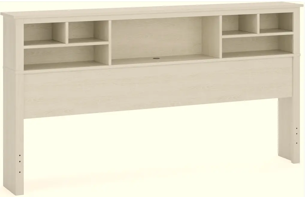 ASHLEY B067-69 King Bookcase Headboard with Bolt on Bed Frame