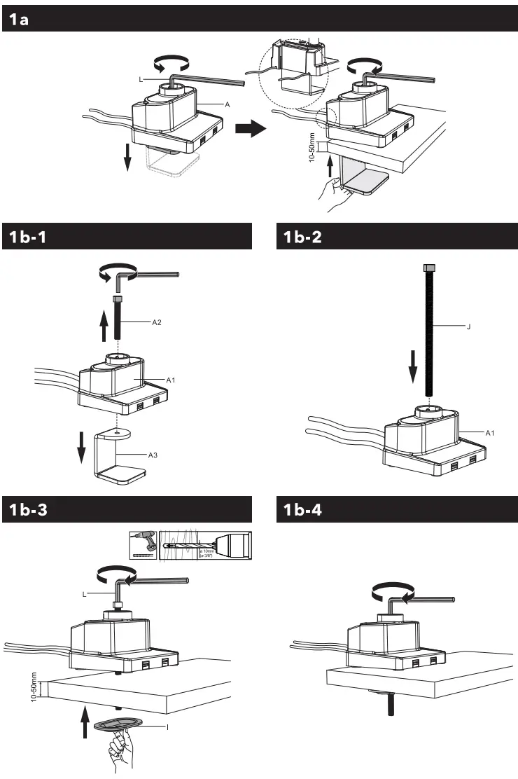 AlzaErgo APW-EGARD85BU ErgoArm Essential USB Monitor Moun - fig 2